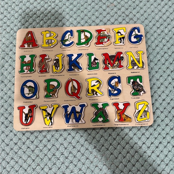 Dinonation INC Other - Vibrant Alphabet Learning Puzzle for Kids
